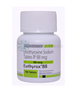 Levothyroxin 88mcg (Euthyrox)