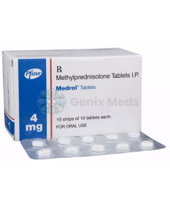 Methylprednisolone 4mg (Medrol 4)