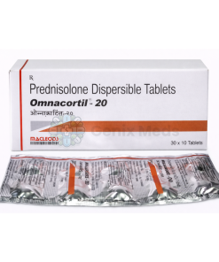 Prednisolone 20mg (Omnacortil 20)