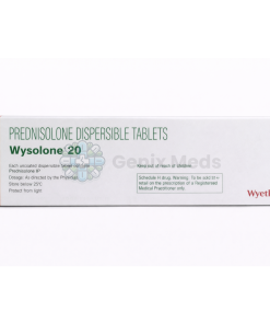 Prednisolone 20mg (Wysolone 20)