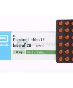 Propranolol 20MG (Inderal 20)