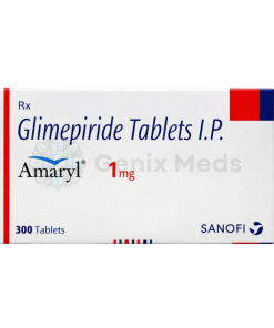Glimepiride 1 Mg Tablets (Amaryl)